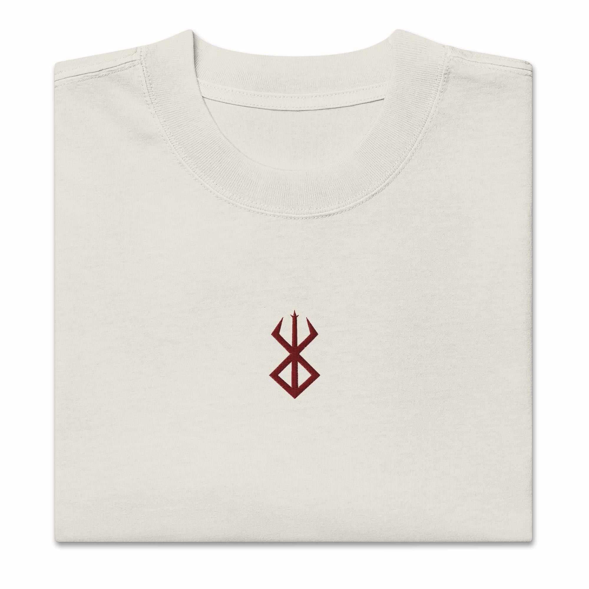 Brand of Sacrifice - Embroidery Oversized Tee - Image 3