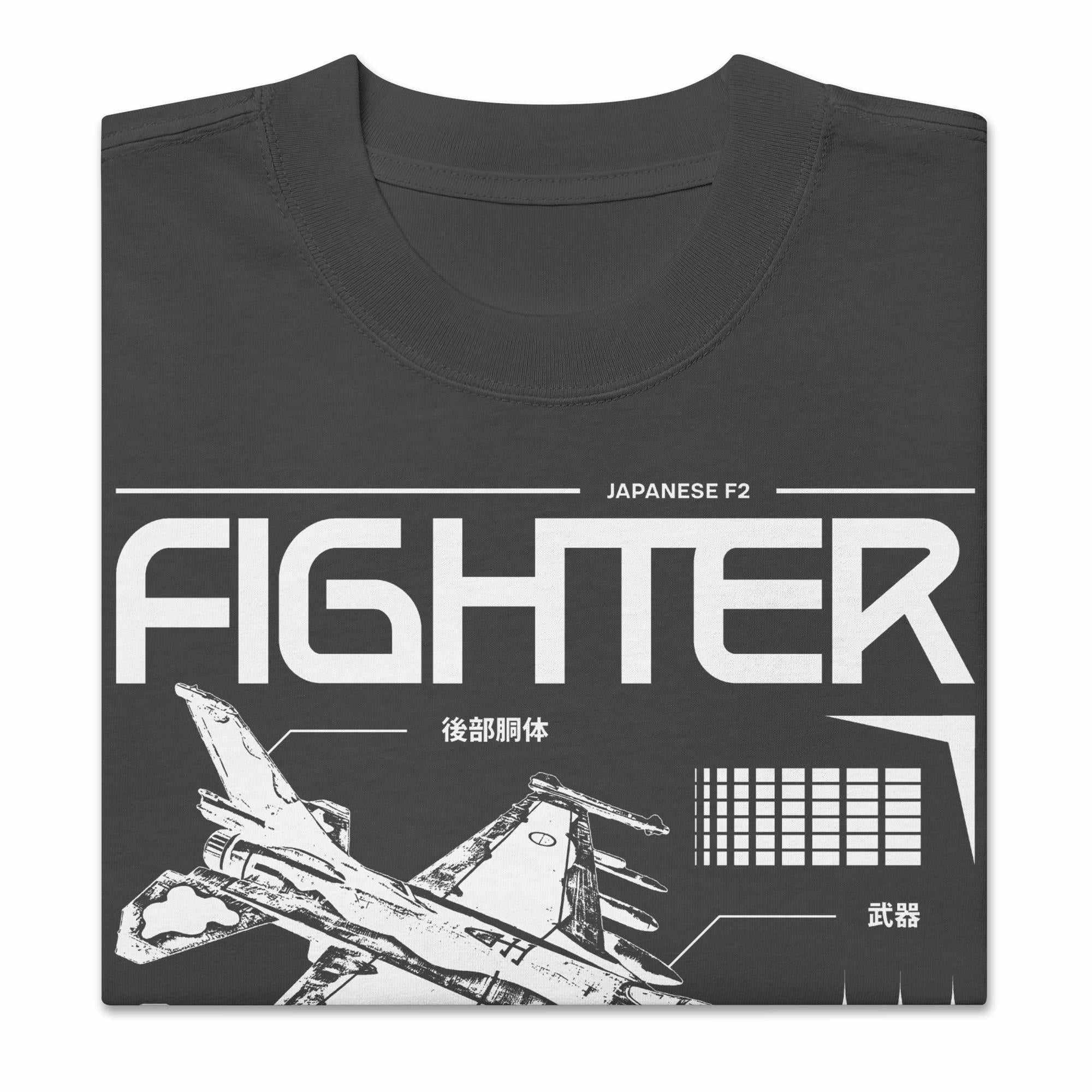 F2 FIGHTER - Oversized Heavy Tee - Image 4