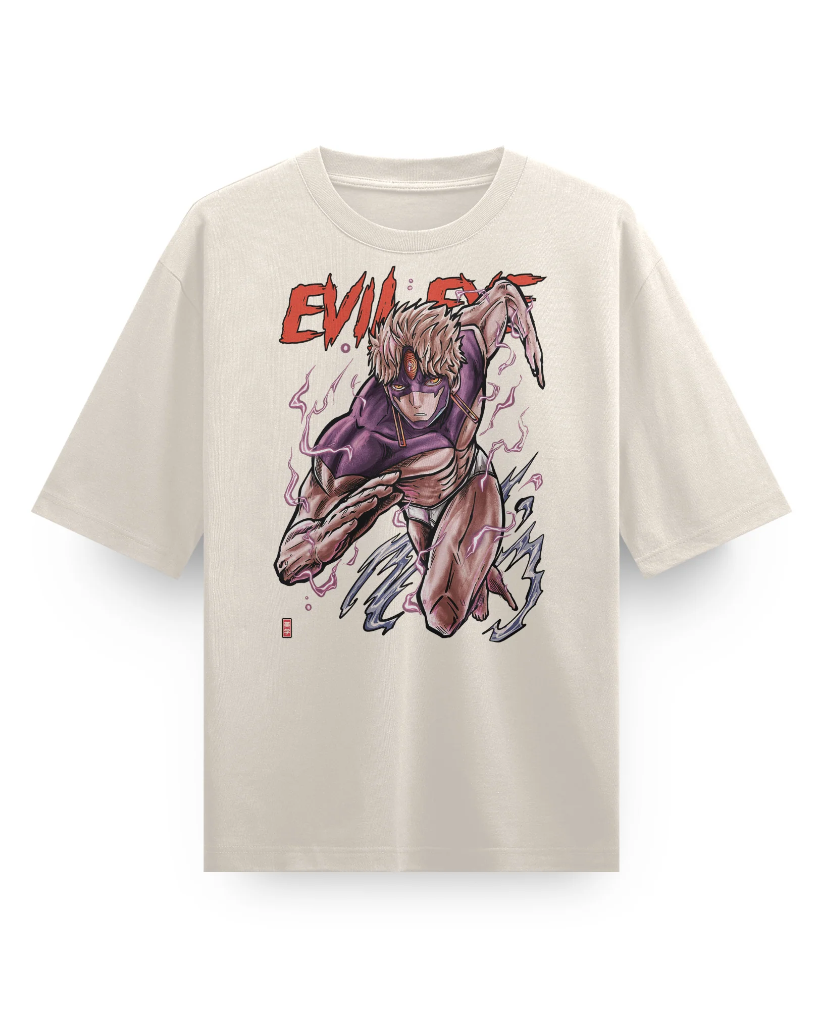 JIJI (Evil Eye) - Oversized Heavy Tee - Image 3