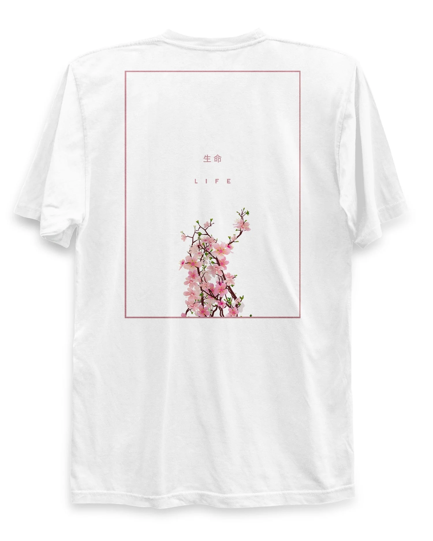 Life (ROSE) - T-Shirt Back Print - Image 7