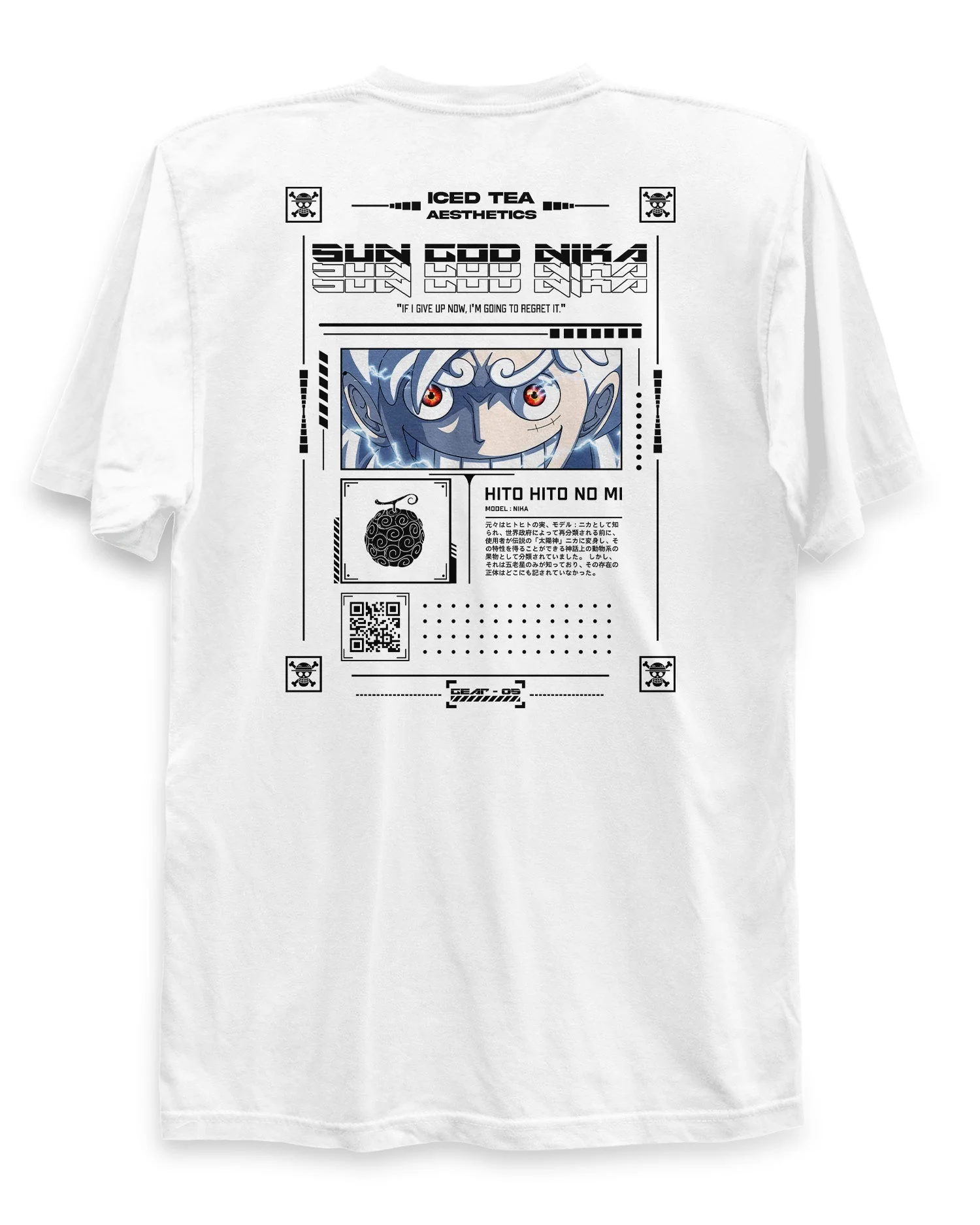 Luffy (SUNGOD) - T-Shirt Back Print - Image 5