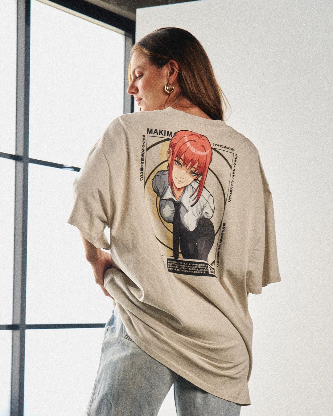 Makima (EYES) - Oversized Heavy Tee - Image 13