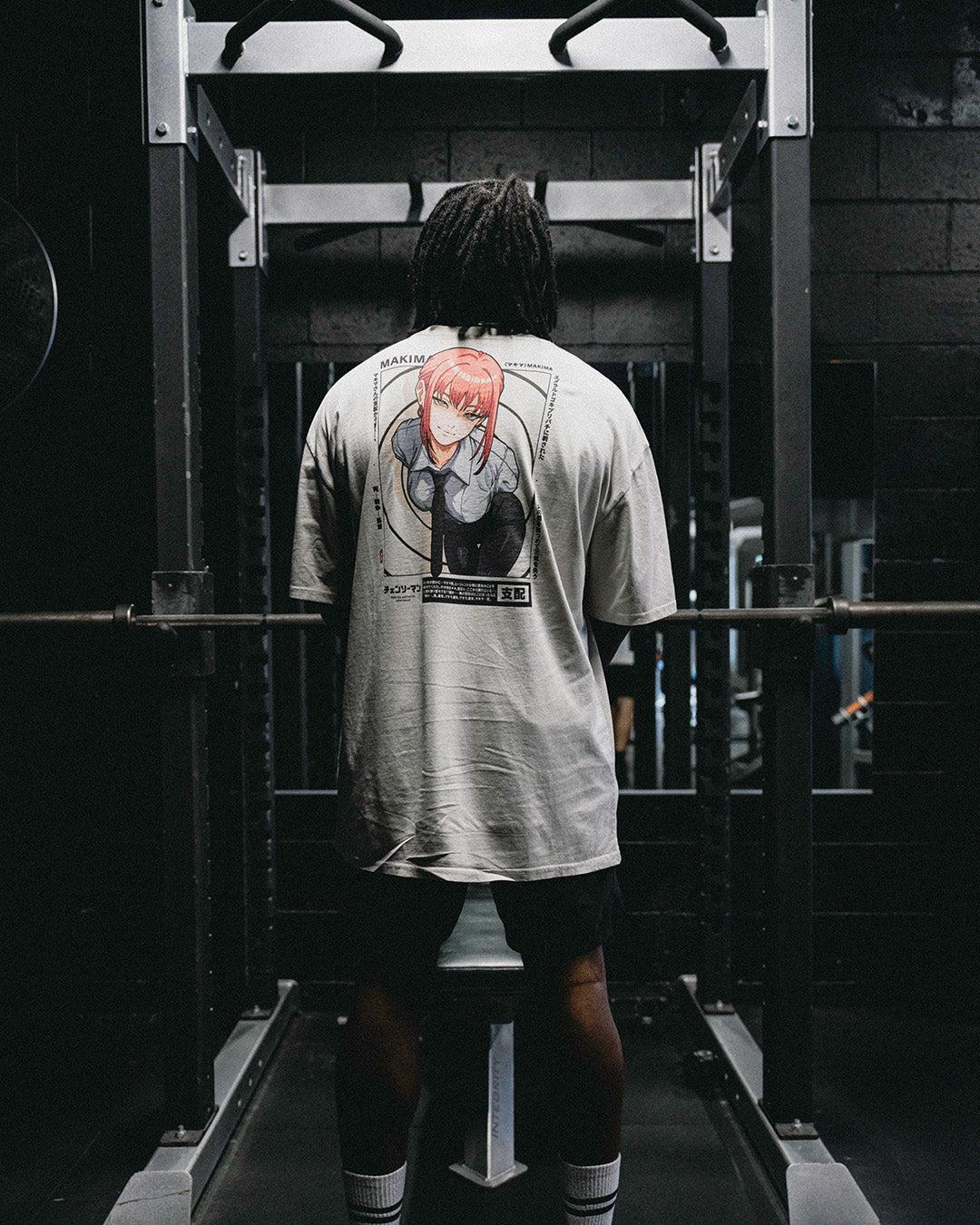 Makima (EYES) - Oversized Heavy Tee - Image 4