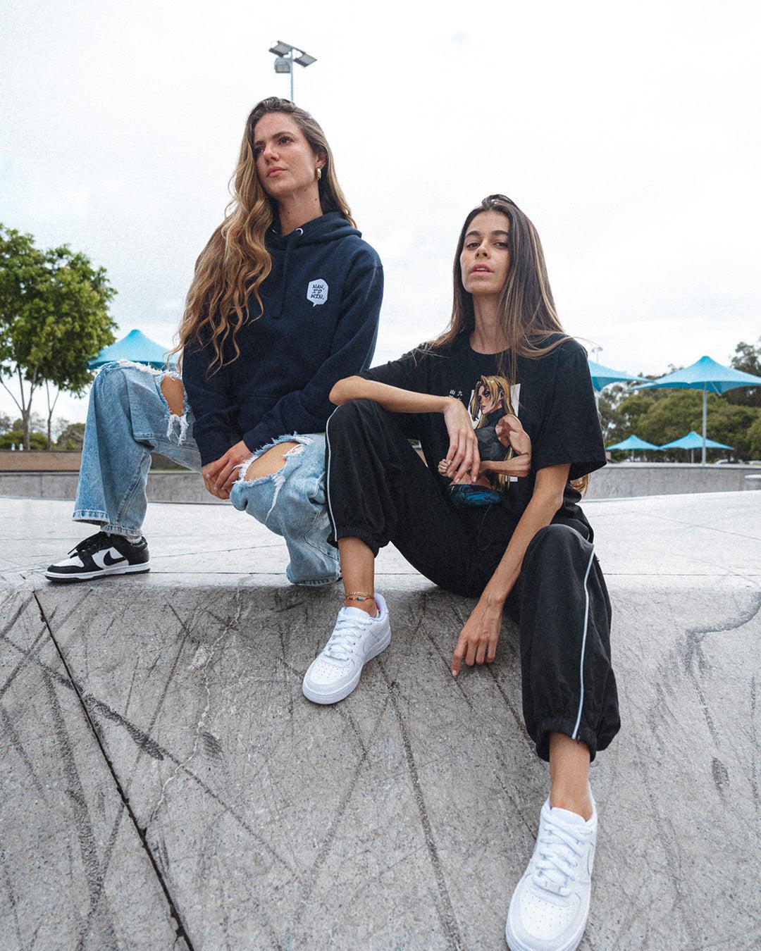 Nah I'd Win - Embroidery Hoodie - Image 17