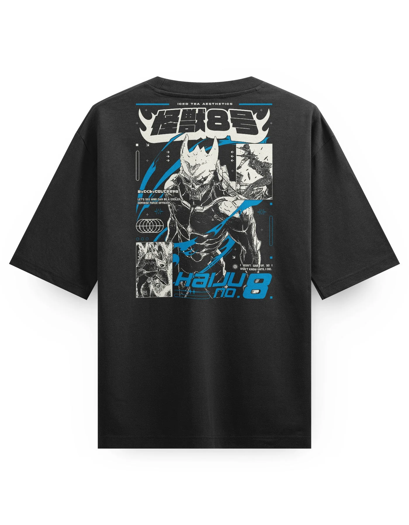 NO.8 UNLEASHED - Heavy Oversized Tee - Image 5