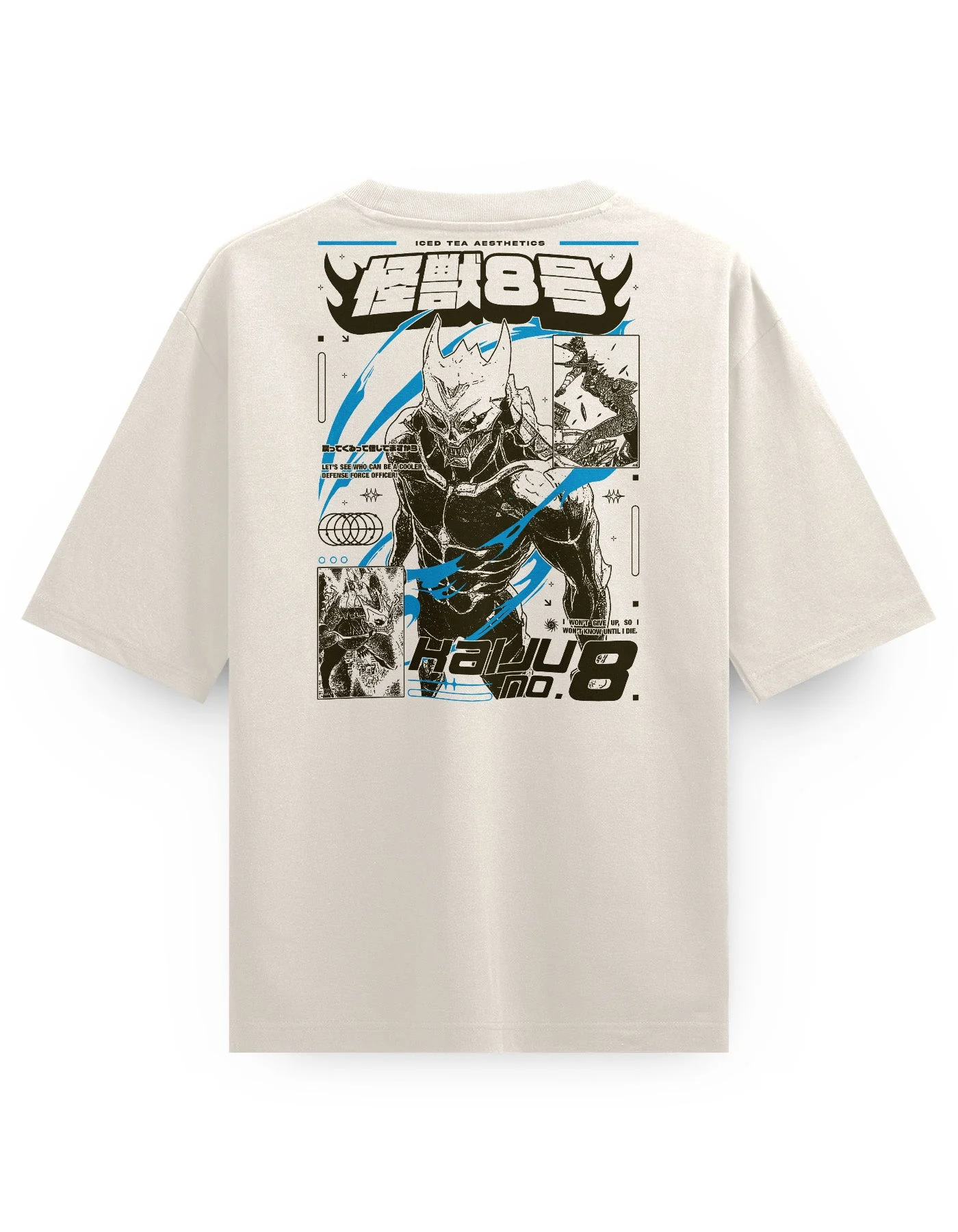 NO.8 UNLEASHED - Heavy Oversized Tee - Image 7