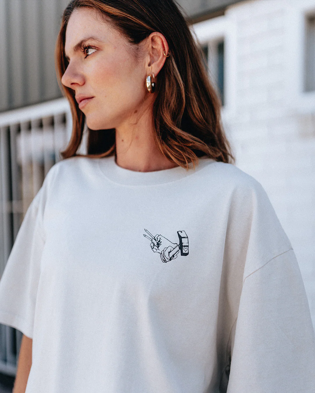 NOBARA - Oversized Heavy Tee - Image 19