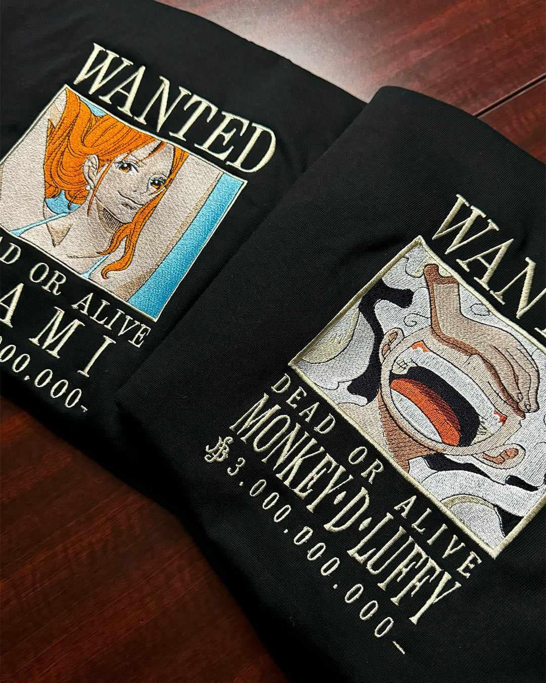 [PREMIUM] Nami WANTED - Embroidery T-Shirt - Image 7