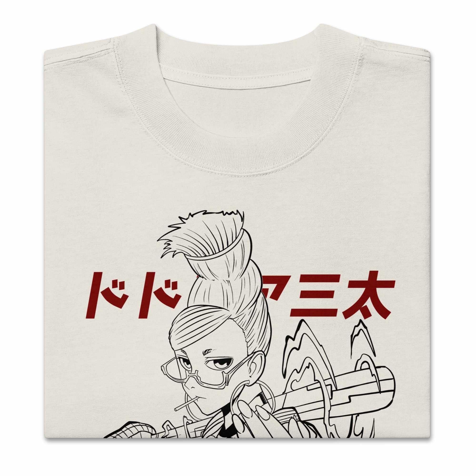 Seiko (Batter) - Oversized Heavy Tee - Image 5