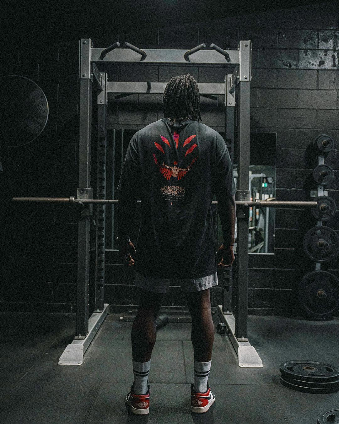 Sukuna (Malevolent Shrine) - Oversized Heavy Tee - Image 3