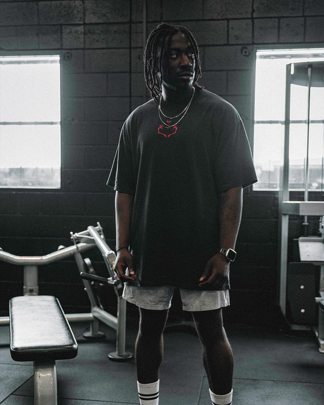 Sukuna (Malevolent Shrine) - Oversized Heavy Tee - Image 4