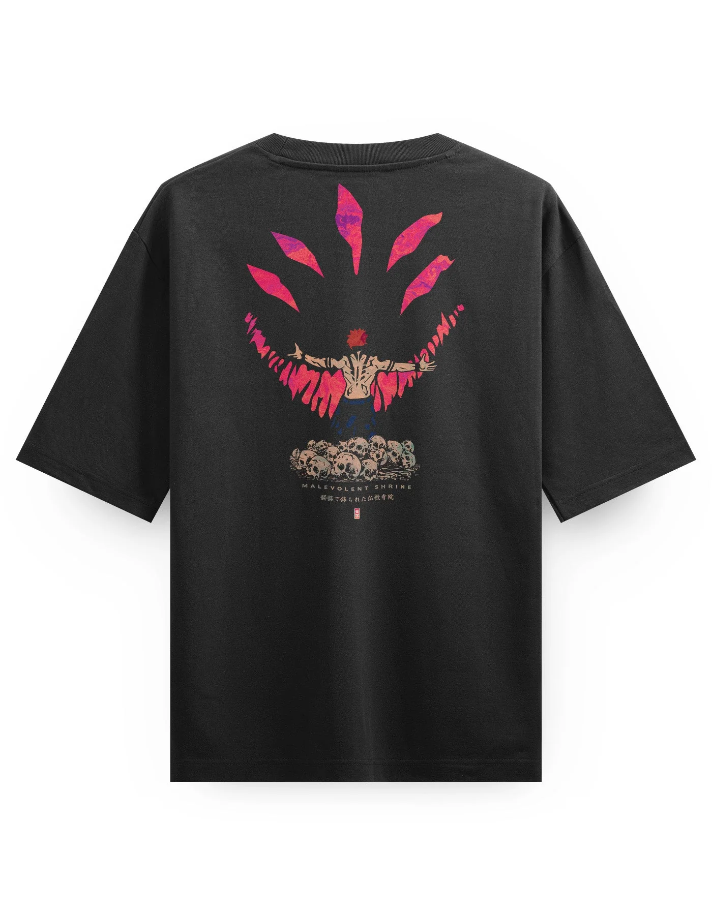 Sukuna (Malevolent Shrine) - Oversized Heavy Tee - Image 5
