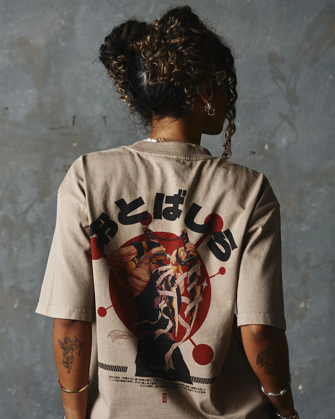 Sound Hashira - Oversized Heavy Tee - Image 3